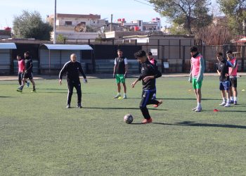 شباب نادي الجهاد مع شباب الفرات في افتتاح مبارياته بدوري الشباب الممتاز