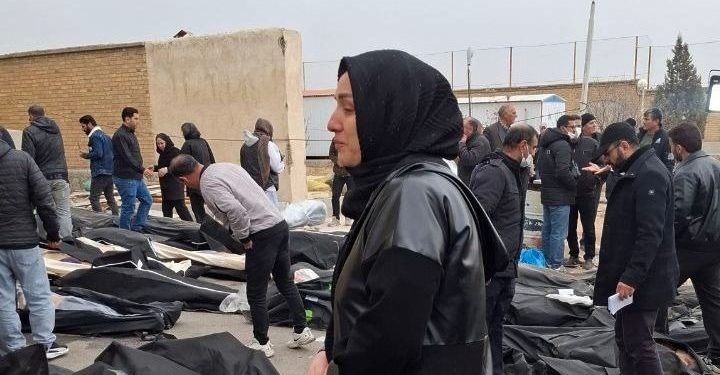 مقتل حوالي 6092 شخصاً في إيران خلال 33 يوماً
