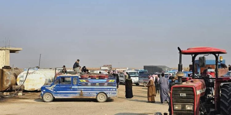 توزيع مازوت التدفئة في مسكنة بعد عام من التأخير