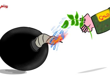 كاريكاتير العدد 2329 من صحيفة روناهي