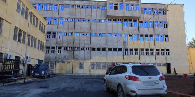 مشفى الرقة الوطني بين إعادة البناء وتوسيع الخدمات الطبية