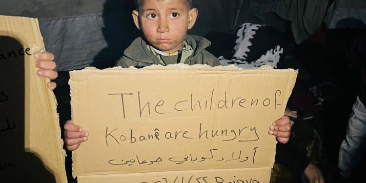 أطفال كوباني بين الحصار والموت… صرخة لم يسمعها العالم