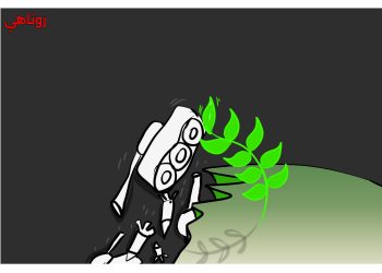 كاريكاتير العدد 2332 من صحيفة روناهي