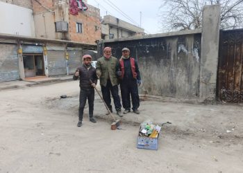 جهود مستمرة لتنظيف أسواق الدرباسية ودعوة للأهالي للحفاظ على النظافة