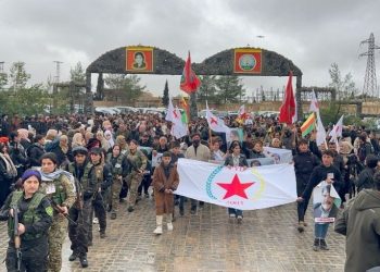 كوباني تودع السياسي والمناضل الشهيد صالح مسلم بمراسم مهيبة