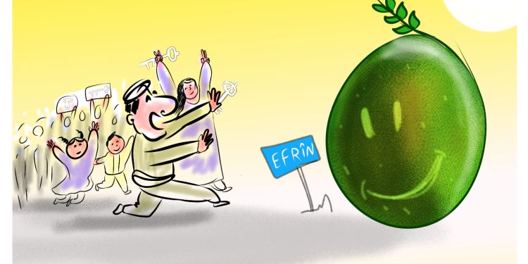كاريكاتير العدد 2362 من صحيفة روناهي