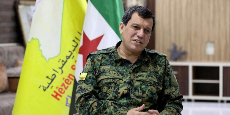 مظلوم عبدي يُعزّي شعب وقيادة باشور كردستان باستشهاد عدد من البيشمركة