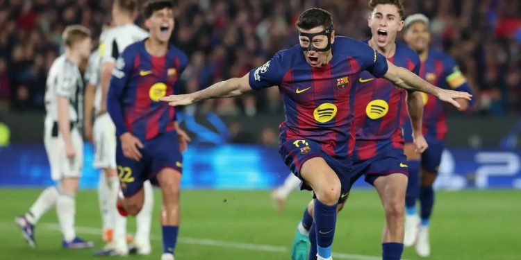 برشلونة يمزق شباك نيوكاسل.. ونهاية حزينة للمباراة