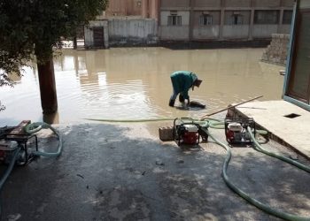 تشكيل لجنة الطوارئ ومواصلة الأعمال الميدانية لإنقاذ الأحياء المتضررة من الأمطار في الحسكة