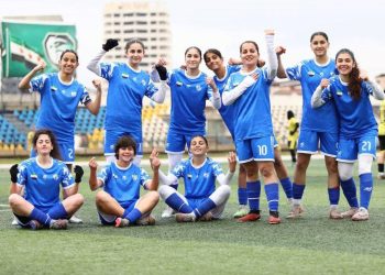سيدات الهلال يحتفلن بصدارة مرحلة الذهاب بالدوري السوري على وقع الأغاني الثوريّة الكرديّة