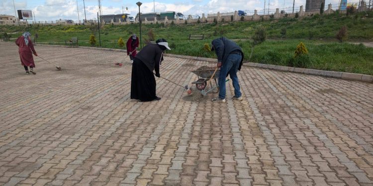 وفق خطة خدمية متكاملة حملات نظافة وصيانة شاملة في الحسكة