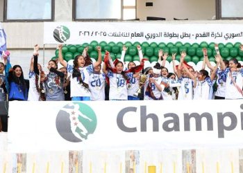 للمرة الثالثة على التوالي.. ناشئات الهلال بطلات سوريا