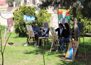 فرقة “Hêza kawa” للرسم تزرع جذورها في التاريخ لتنظر إلى المستقبل