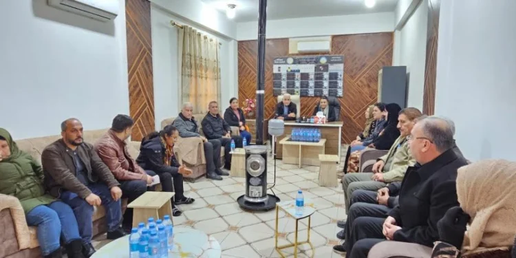 قيادة الأمن الداخلي تبحث آليات العودة لمهجّري سري كانيه