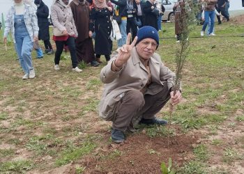 حملة تشجير في محيط سد جل آغا بمناسبة ميلاد القائد عبدالله أوجلان
