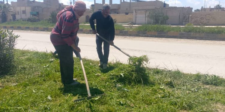 جهود بيئية في مقاطعة الجزيرة حفاظاً على جمالية المدن وزيادة المساحات الخضراء
