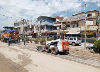 أعمال خدمية وبيئية في كركي لكي لتطوير المدينة