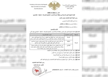 اللجنة العُليا للانتخابات تُعلن القائمة النهائية للجان الفرعية في الحسكة