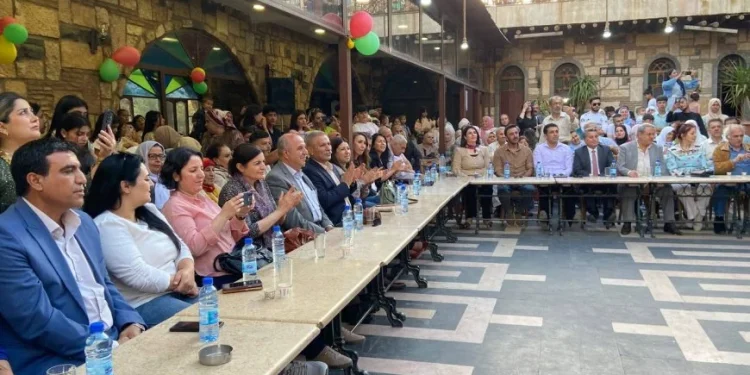 مهرجان لجمعية أوصمان صبري في دمشق إحياء ليوم اللغة الكردية