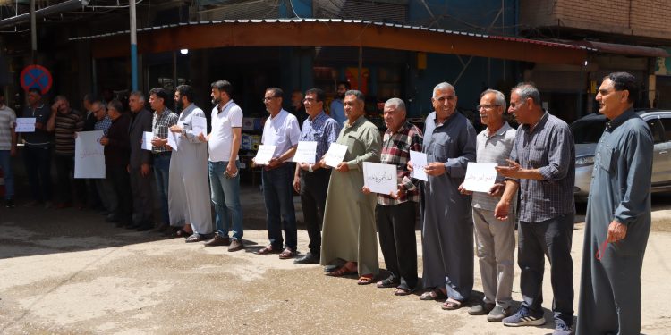 رفضاً لتسعيرة القمح اعتصام في الدرباسية