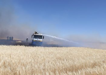 بلدية جل آغا ترفع جاهزيتها لتأمين المحاصيل الزراعية