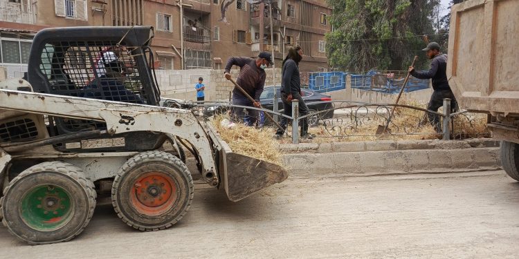 حزمة من الأعمال الخدمية والتنظيمية في مختلف أحياء الحسكة وريفها