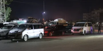 الدفعة الثامنة من مهجّري عفرين تنطلق نحو مناطقهم