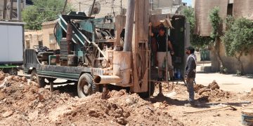 بئر مياه جديد لإنهاء معاناة الحارة الشرقية في الدرباسية