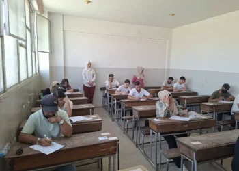 انتهاء امتحانات المرحلة الإعدادية للطلاب الأحرار وفق منهاج الإدارة الذاتية