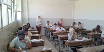 انتهاء امتحانات المرحلة الإعدادية للطلاب الأحرار وفق منهاج الإدارة الذاتية