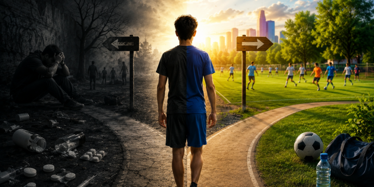 الرياضة ودورها في التوعية والابتعاد عن المخدرات