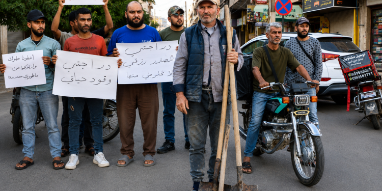 مناشدة أصحاب الدراجات النارية: هي مصدر رزقنا الوحيد… ونطالب بتنظيمها لا منعها