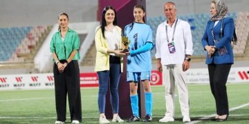 ميديا حسين ابنة قامشلو تتألق من جديد وتهدي المنتخب السوري لقب غرب آسيا