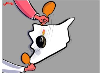 كاريكاتير العدد 2456-1432 من صحيفة روناهي