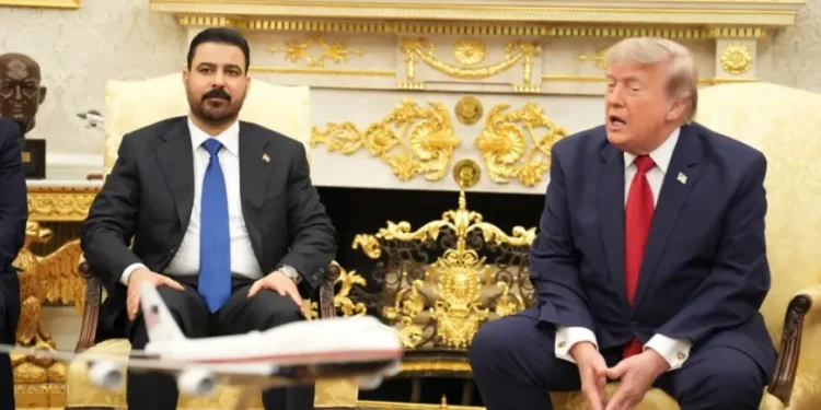 الزيدي يبحث مع ترامب عدداً من القضايا المشتركة