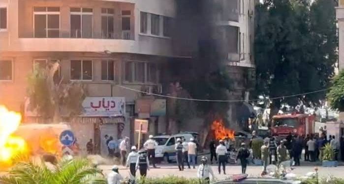 تفجيرات بدمشق تخلّف إصابة 18 شخصاً بينهم عناصر للحكومة المؤقتة