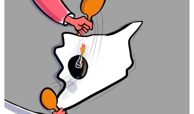 كاريكاتير العدد 2456-1432 من صحيفة روناهي