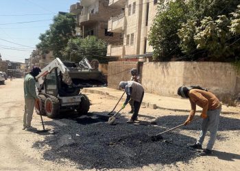مشاريع صيانة وتأهيل وحملات خدمية مستمرة في الجزيرة
