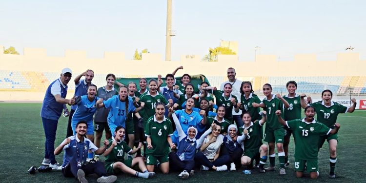 المنتخب السوري للناشئات بجدارة للدور نصف النهائي لبطولة غرب آسيا