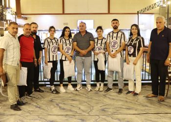 تكريم بطلات وأبطال الجهاد لألعاب القوى بعد إنجازهم في بطولة الجمهورية